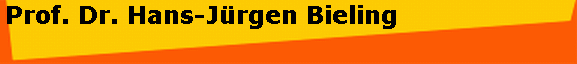Prof. Dr. Hans-J�rgen Bieling 